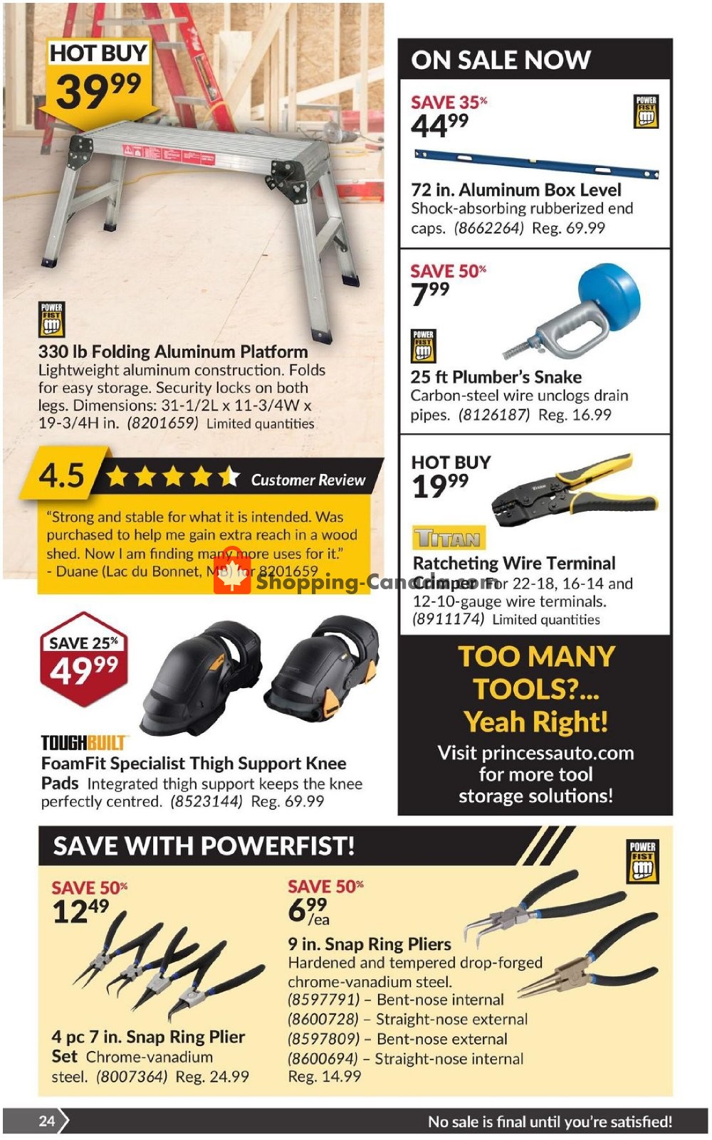 Princess Auto flyer from Tuesday October 13, 2020 to Sunday October 25, 2020 - page 30