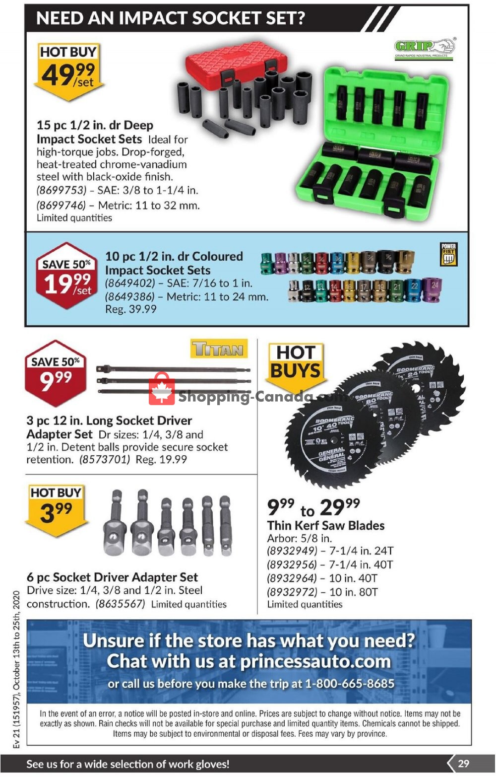 Princess Auto flyer from Tuesday October 13, 2020 to Sunday October 25, 2020 - page 35