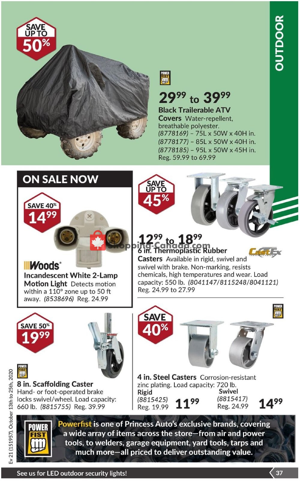 Princess Auto flyer from Tuesday October 13, 2020 to Sunday October 25, 2020 - page 43