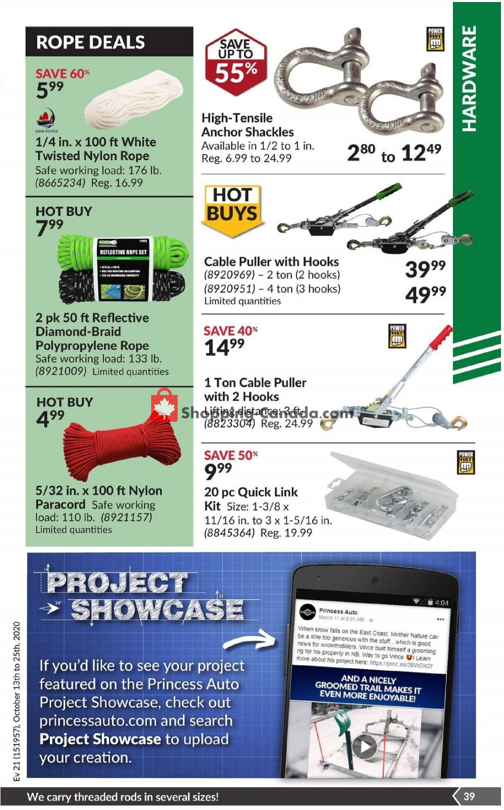 Princess Auto flyer from Tuesday October 13, 2020 to Sunday October 25, 2020 - page 45