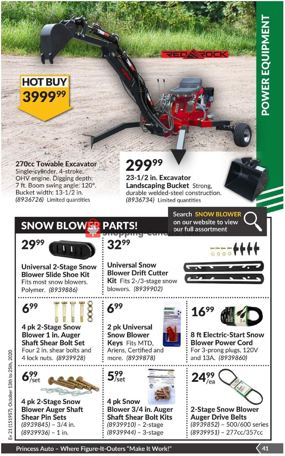 Princess Auto flyer from Tuesday October 13, 2020 to Sunday October 25, 2020 - page 47