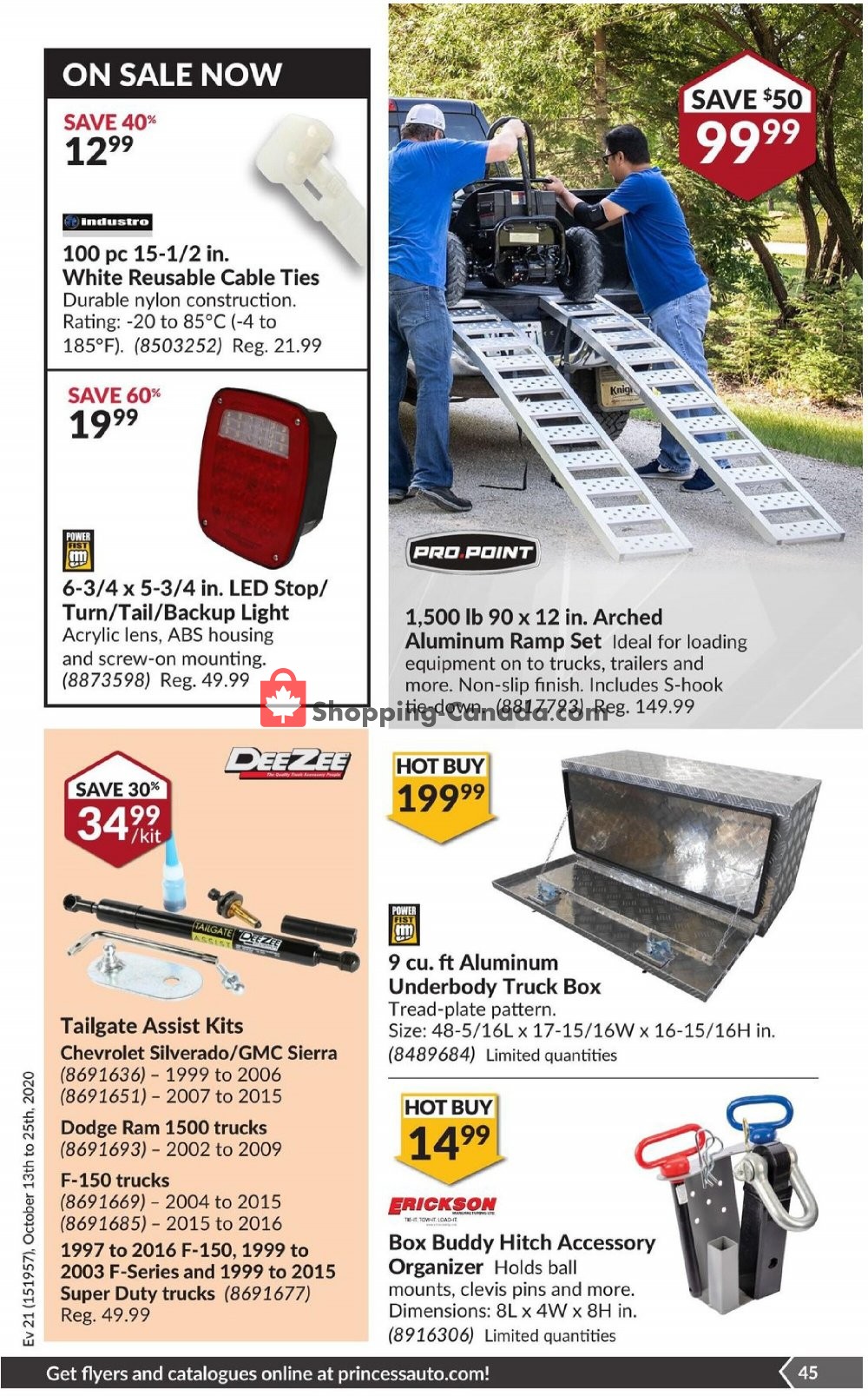 Princess Auto flyer from Tuesday October 13, 2020 to Sunday October 25, 2020 - page 51