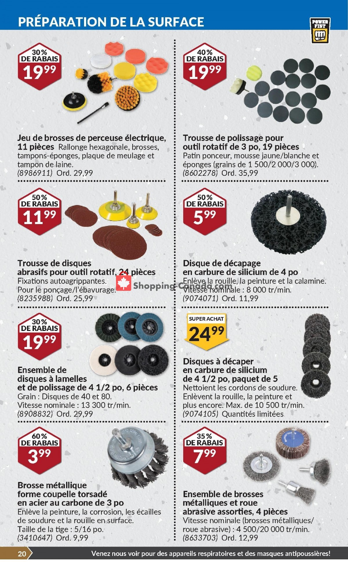 Princess Auto Canada, flyer (Attaquez Votre Liste Des Choses A Faire! QC) January 31