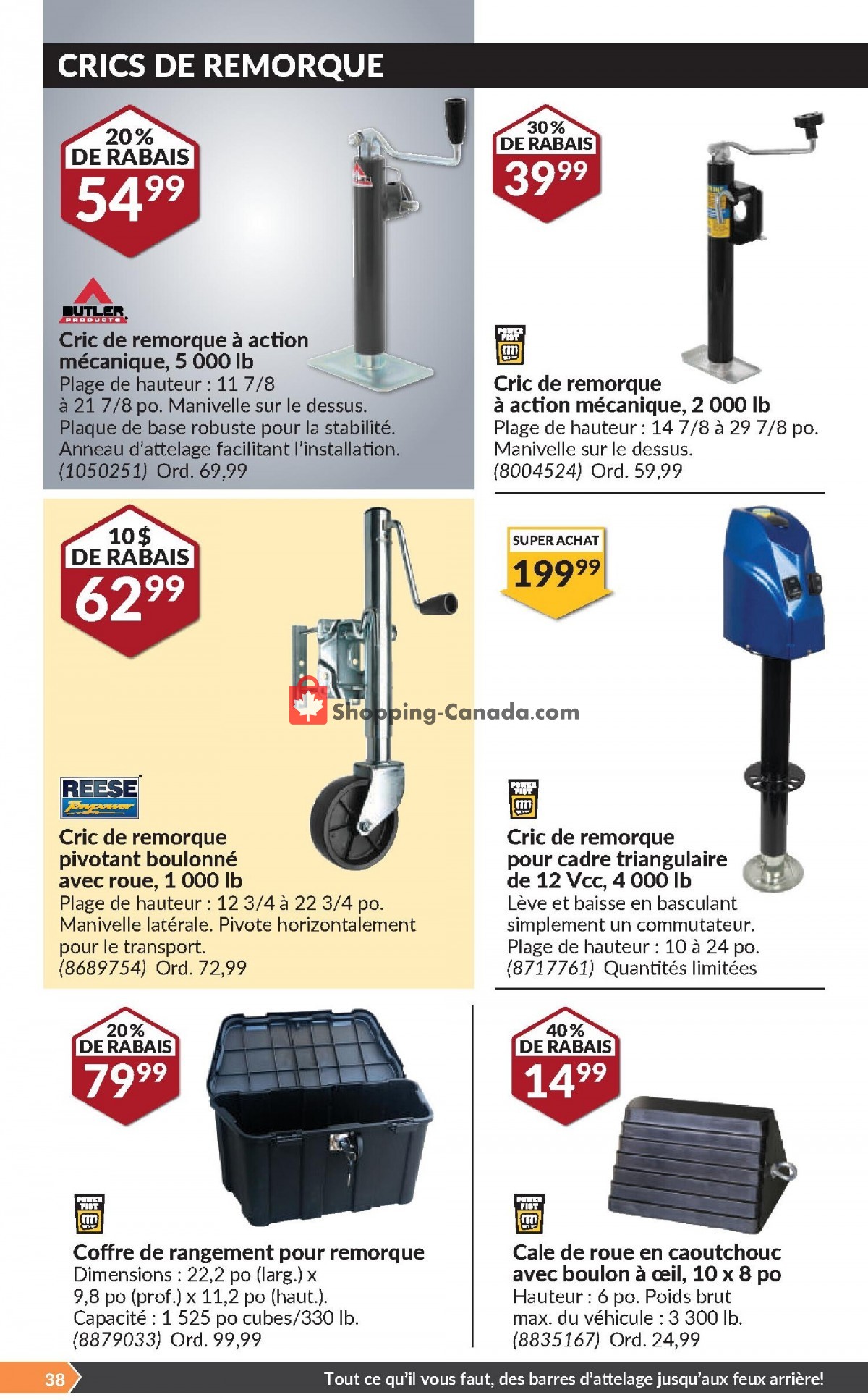 Princess Auto Canada, flyer (Attaquez Votre Liste Des Choses A Faire