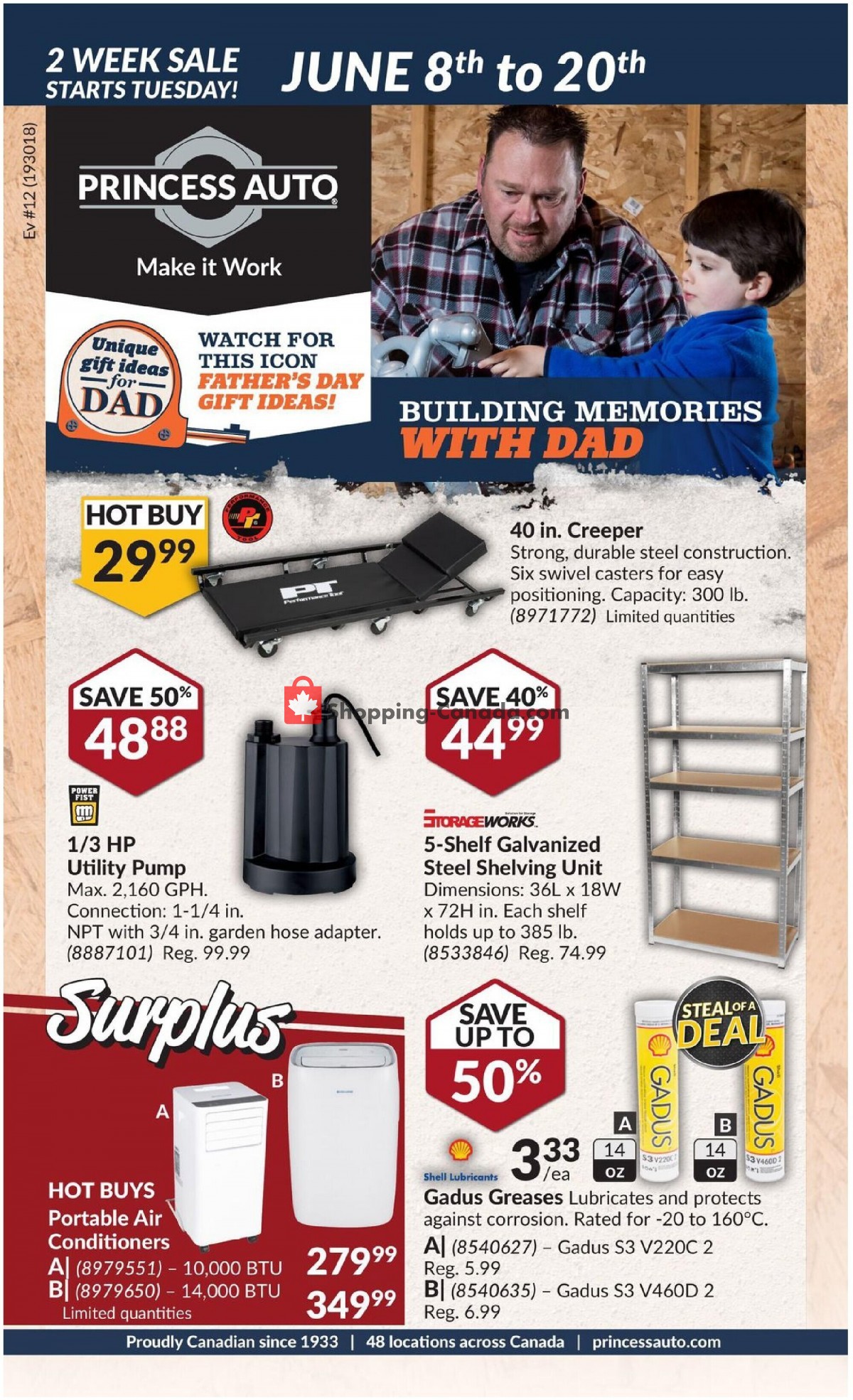 Princess Auto flyer from Tuesday June 8, 2021 to Sunday June 20, 2021 - page 1