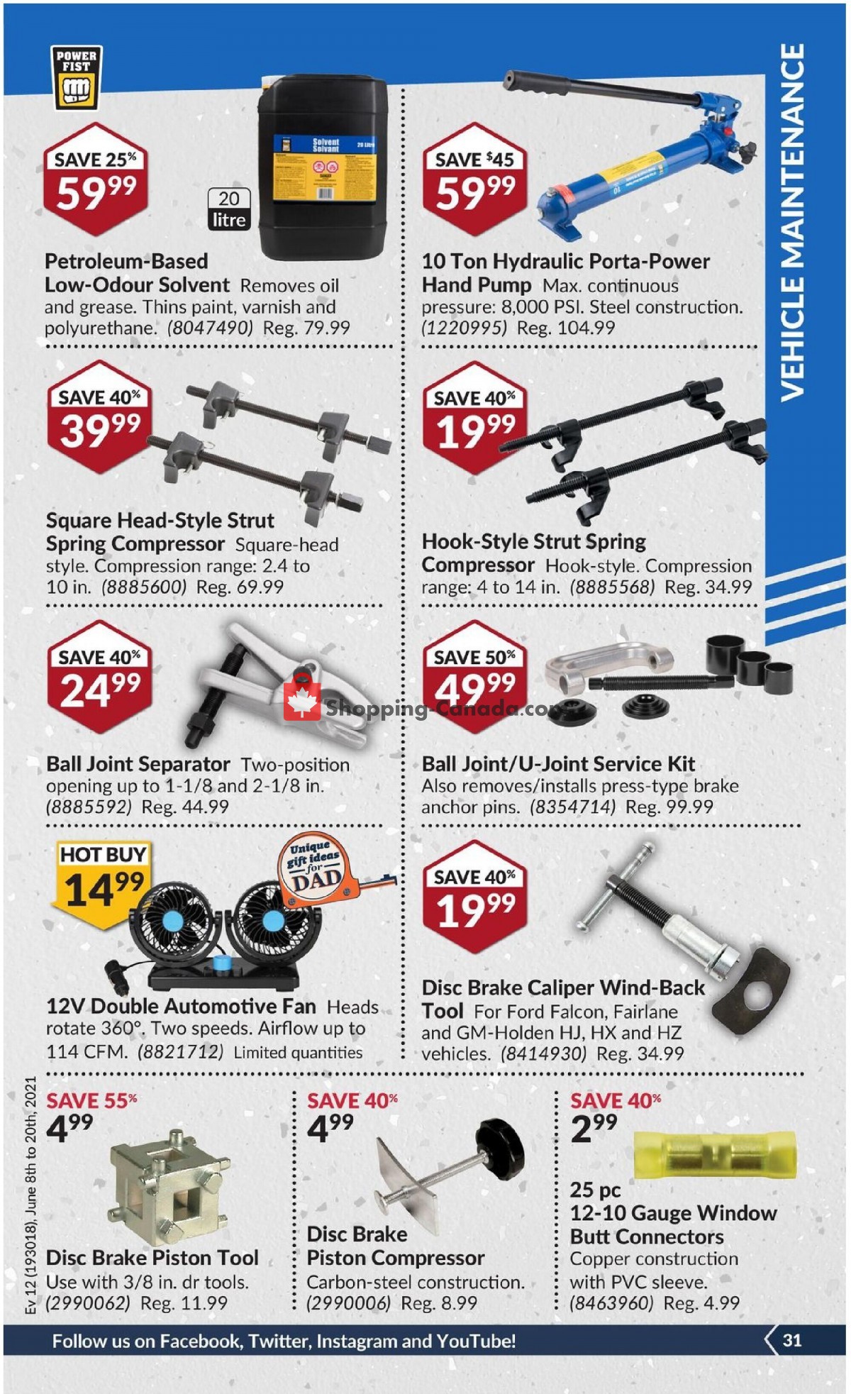 Princess Auto flyer from Tuesday June 8, 2021 to Sunday June 20, 2021 - page 35