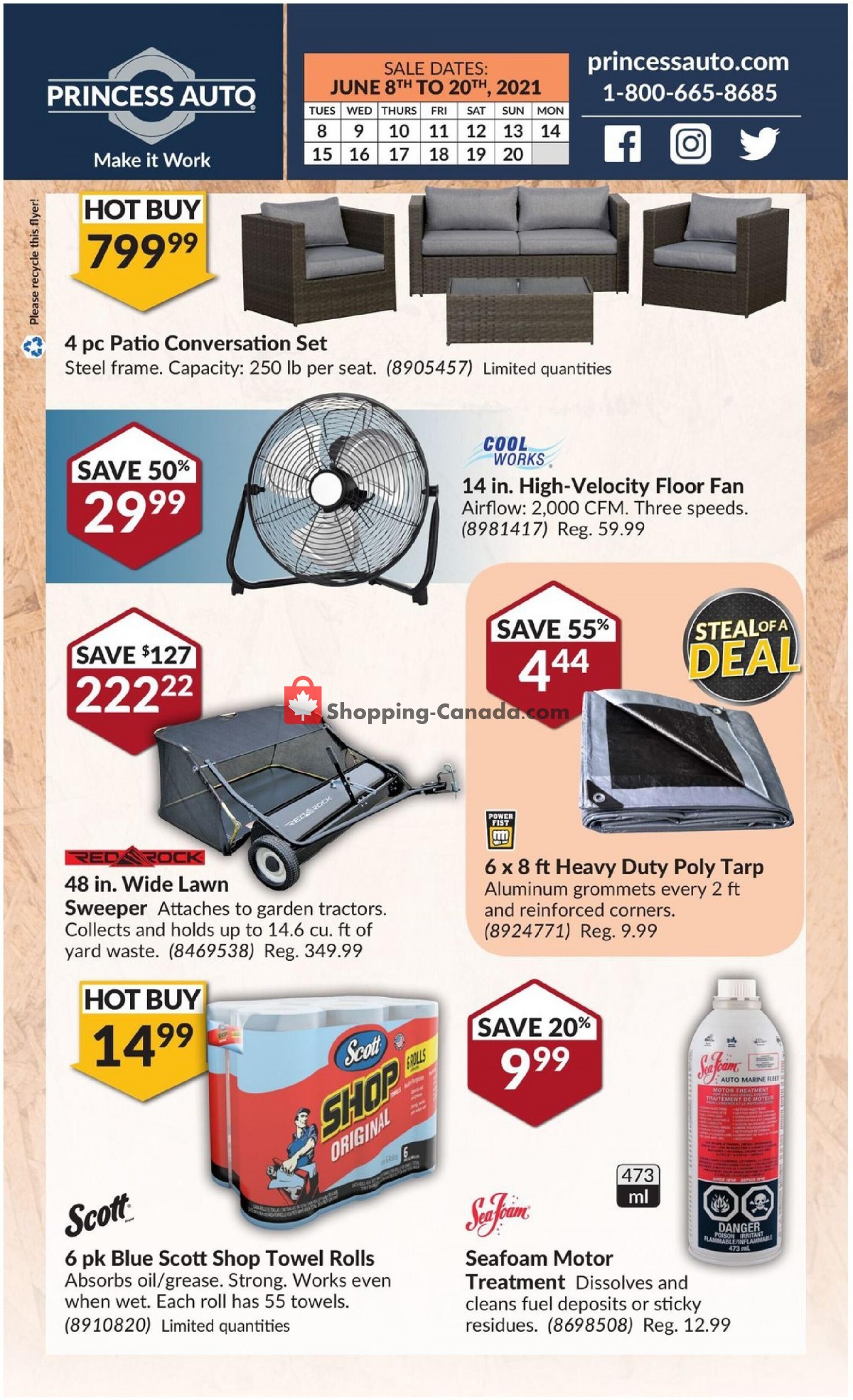 Princess Auto flyer from Tuesday June 8, 2021 to Sunday June 20, 2021 - page 68