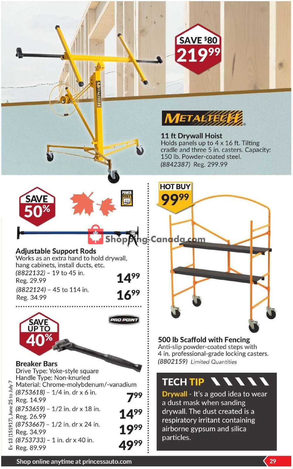 Princess Auto flyer from Tuesday June 25, 2019 to Sunday July 7, 2019 - page 30