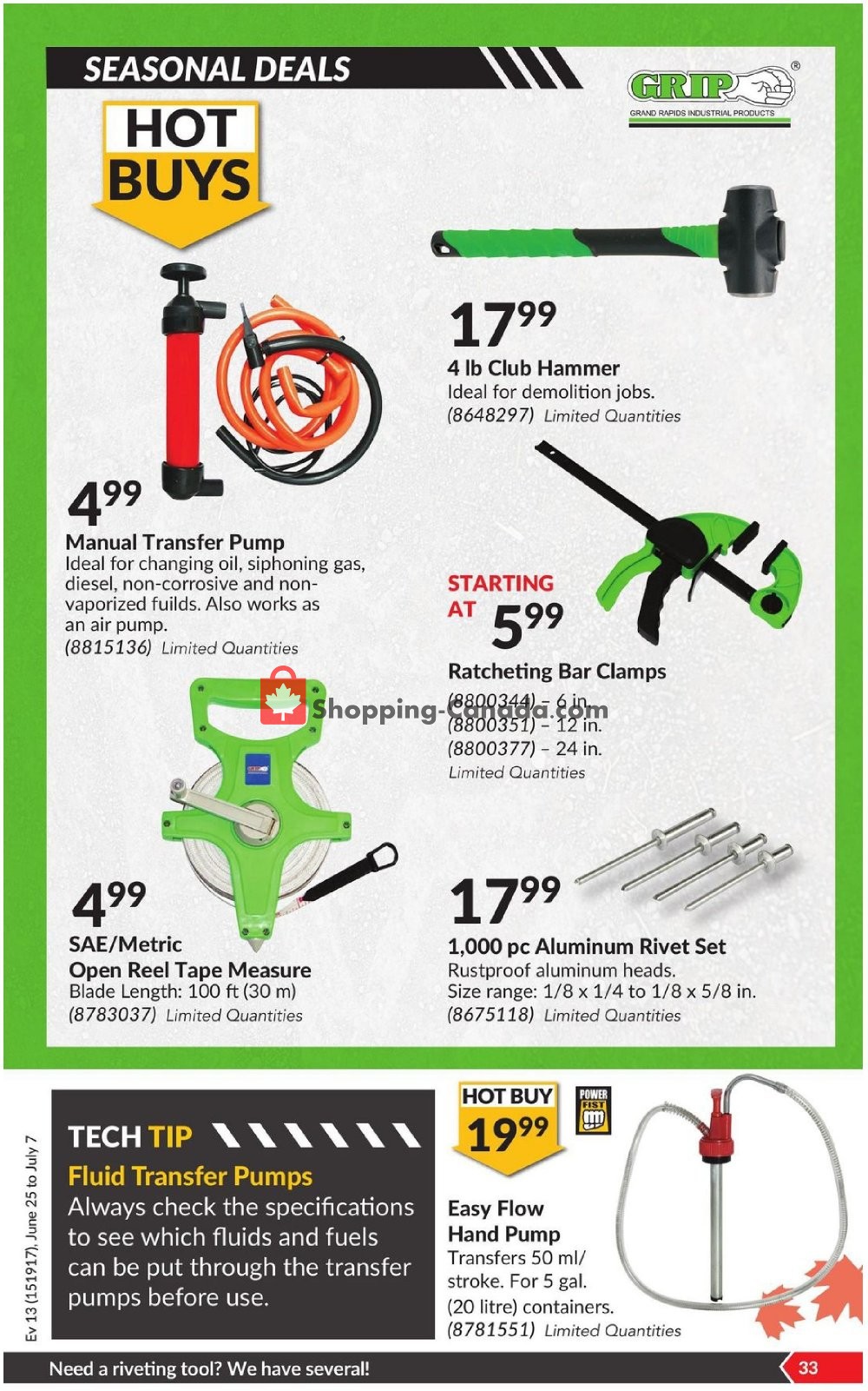 Princess Auto flyer from Tuesday June 25, 2019 to Sunday July 7, 2019 - page 34