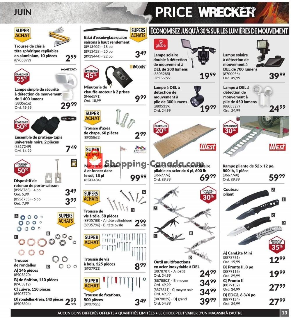 Princess Auto flyer from Monday June 1, 2020 to Tuesday June 30, 2020 - page 13