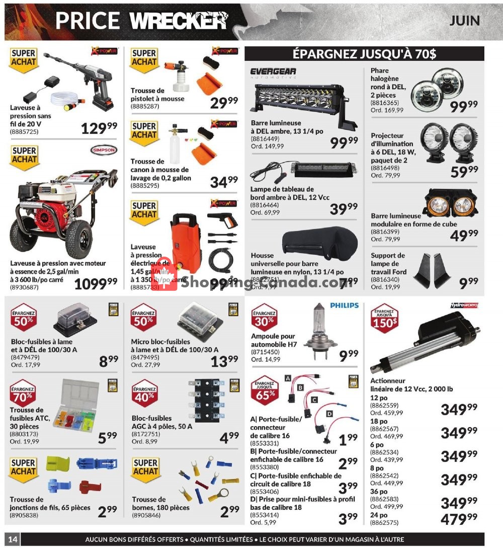Princess Auto flyer from Monday June 1, 2020 to Tuesday June 30, 2020 - page 14
