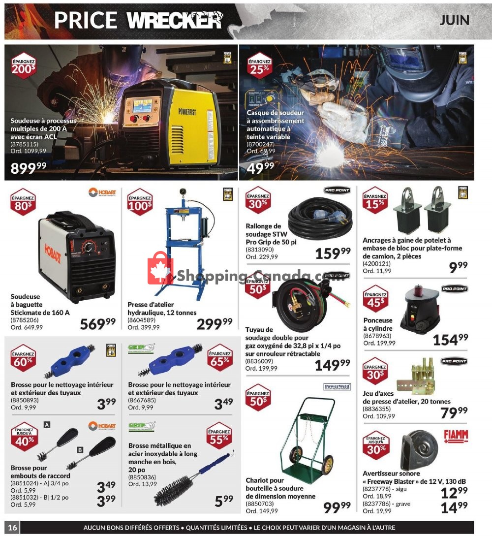 Princess Auto flyer from Monday June 1, 2020 to Tuesday June 30, 2020 - page 16