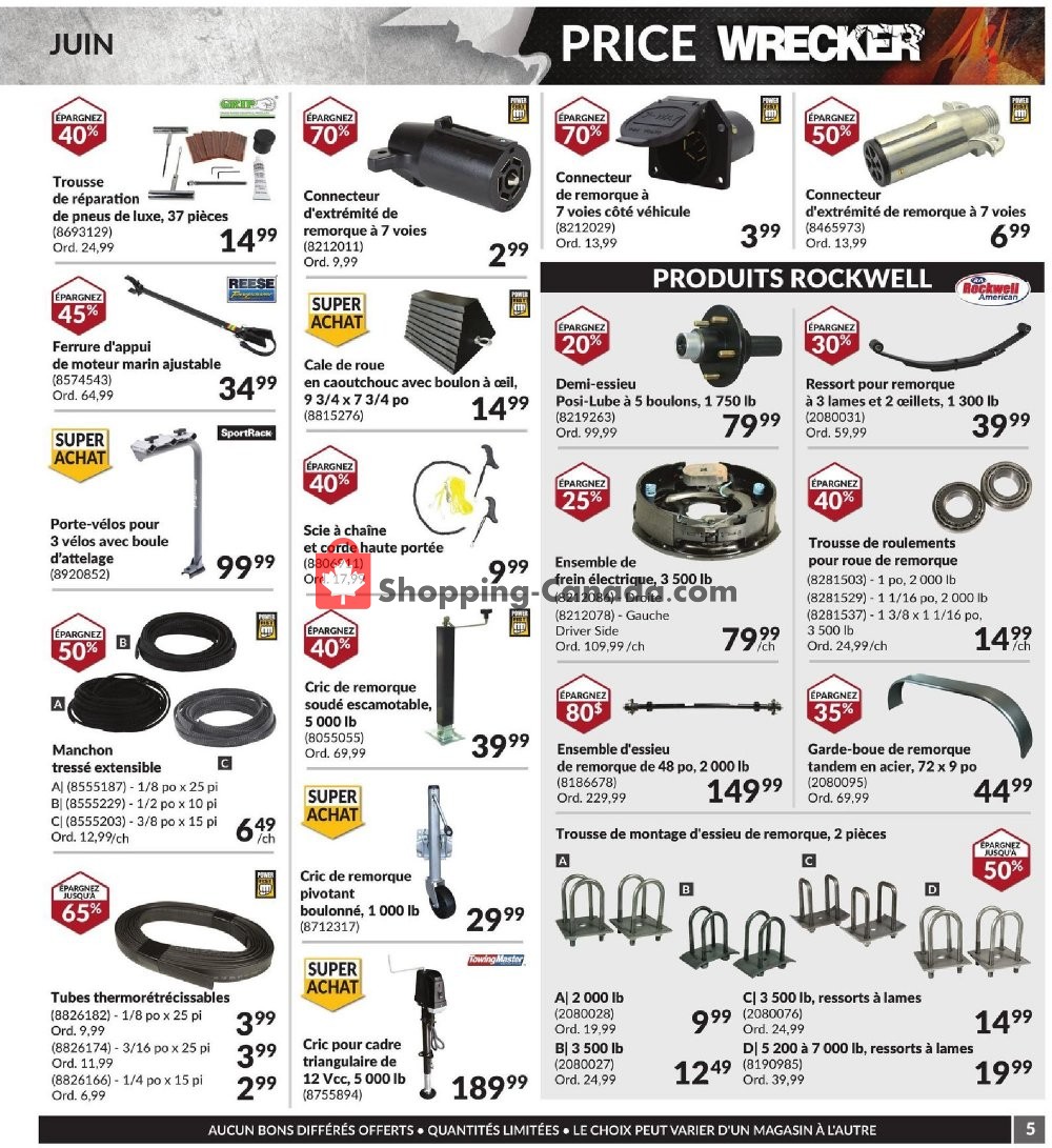 Princess Auto flyer from Monday June 1, 2020 to Tuesday June 30, 2020 - page 5