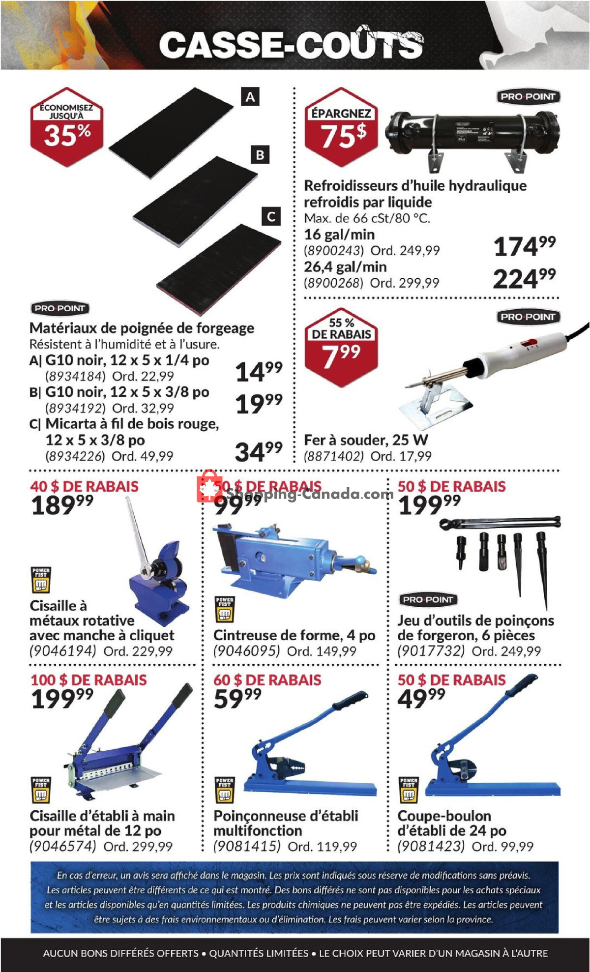 Princess Auto flyer from Friday March 1, 2024 to Sunday March 31, 2024 - page 22