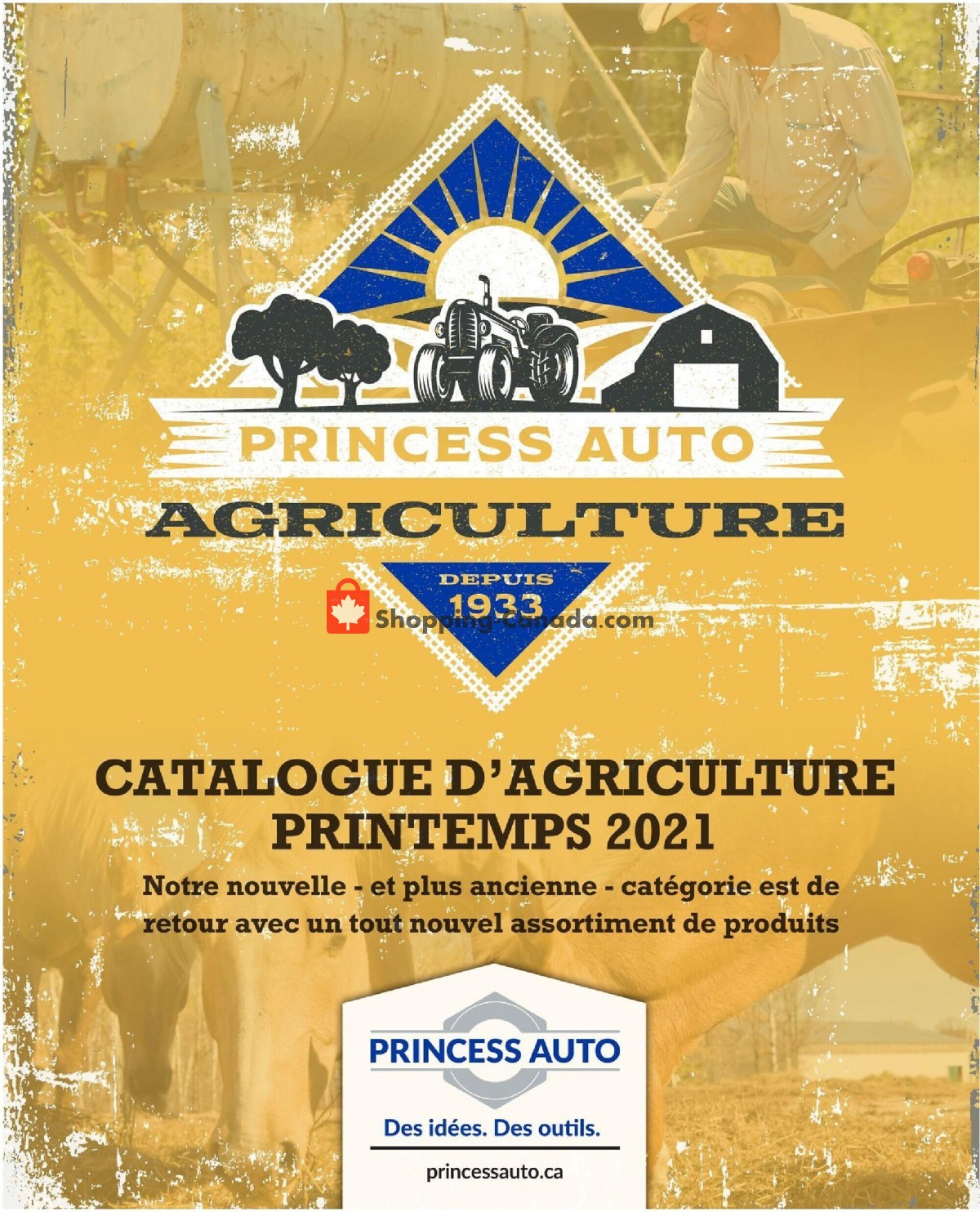 Princess Auto flyer from Thursday April 1, 2021 to Friday April 30, 2021 - page 1