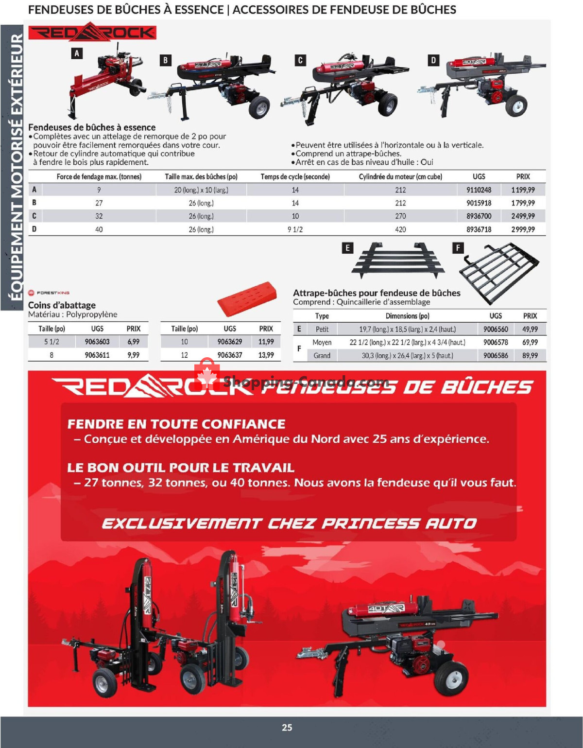 Princess Auto flyer from Tuesday April 23, 2024 to Tuesday April 22, 2025 - page 25