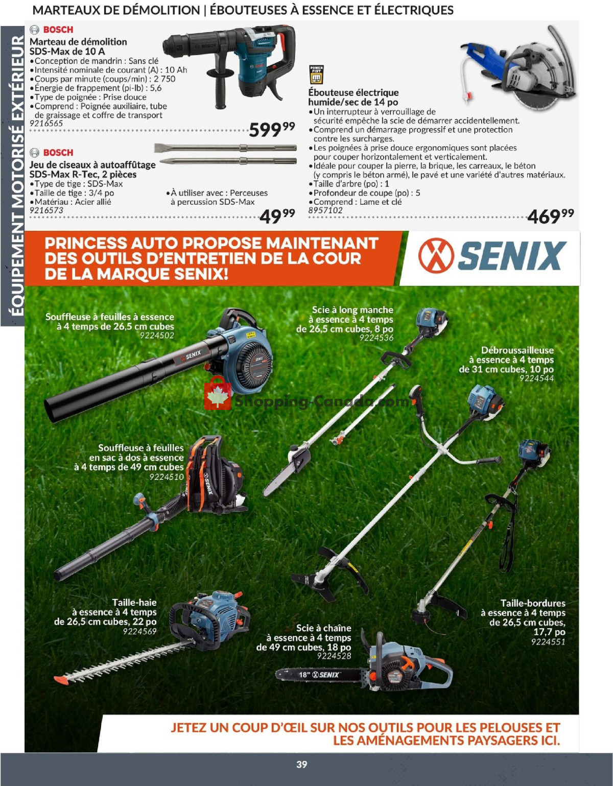 Princess Auto flyer from Tuesday April 23, 2024 to Tuesday April 22, 2025 - page 39