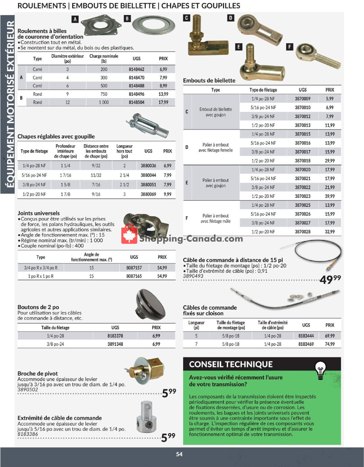Princess Auto flyer from Tuesday April 23, 2024 to Tuesday April 22, 2025 - page 54