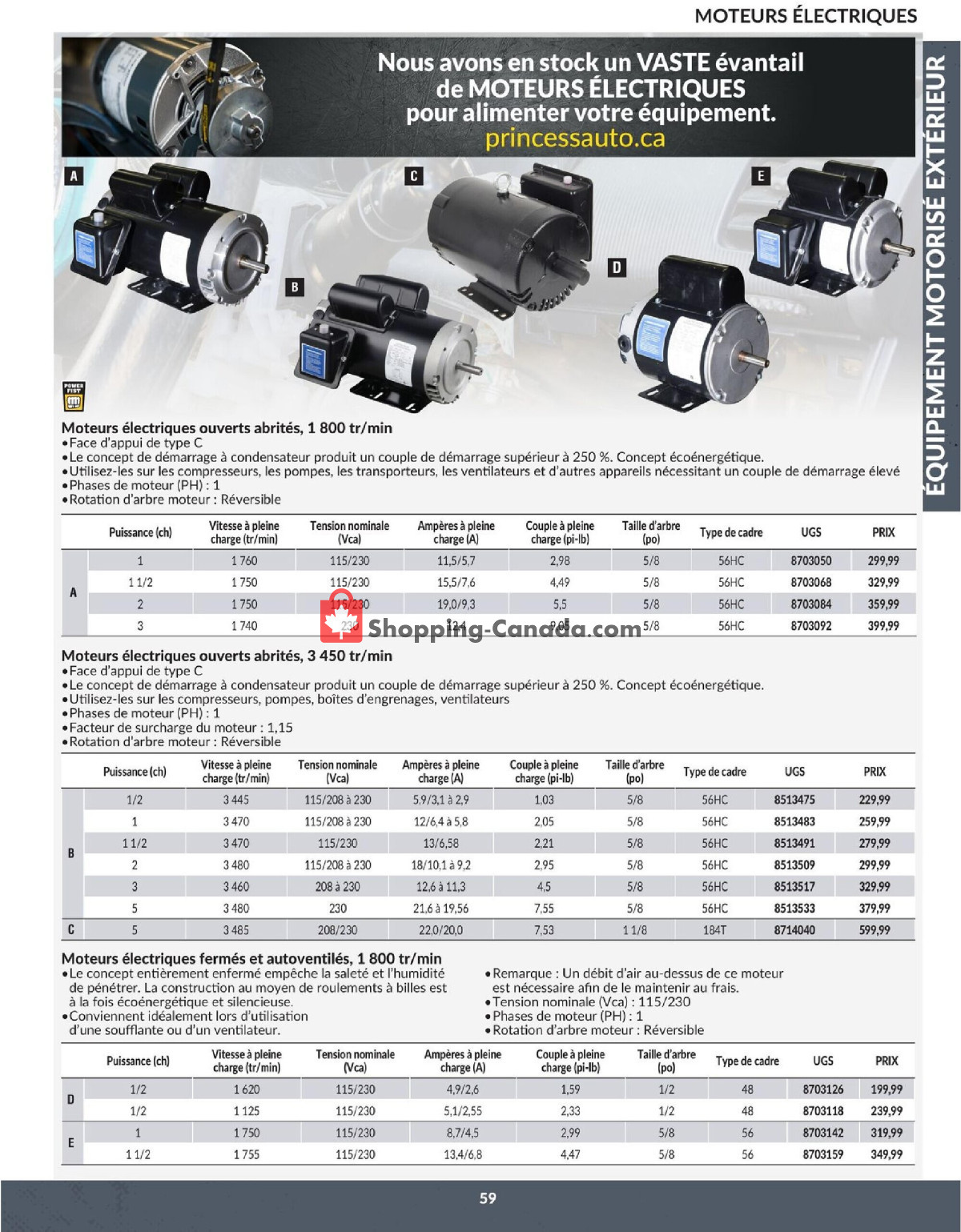 Princess Auto flyer from Tuesday April 23, 2024 to Tuesday April 22, 2025 - page 59
