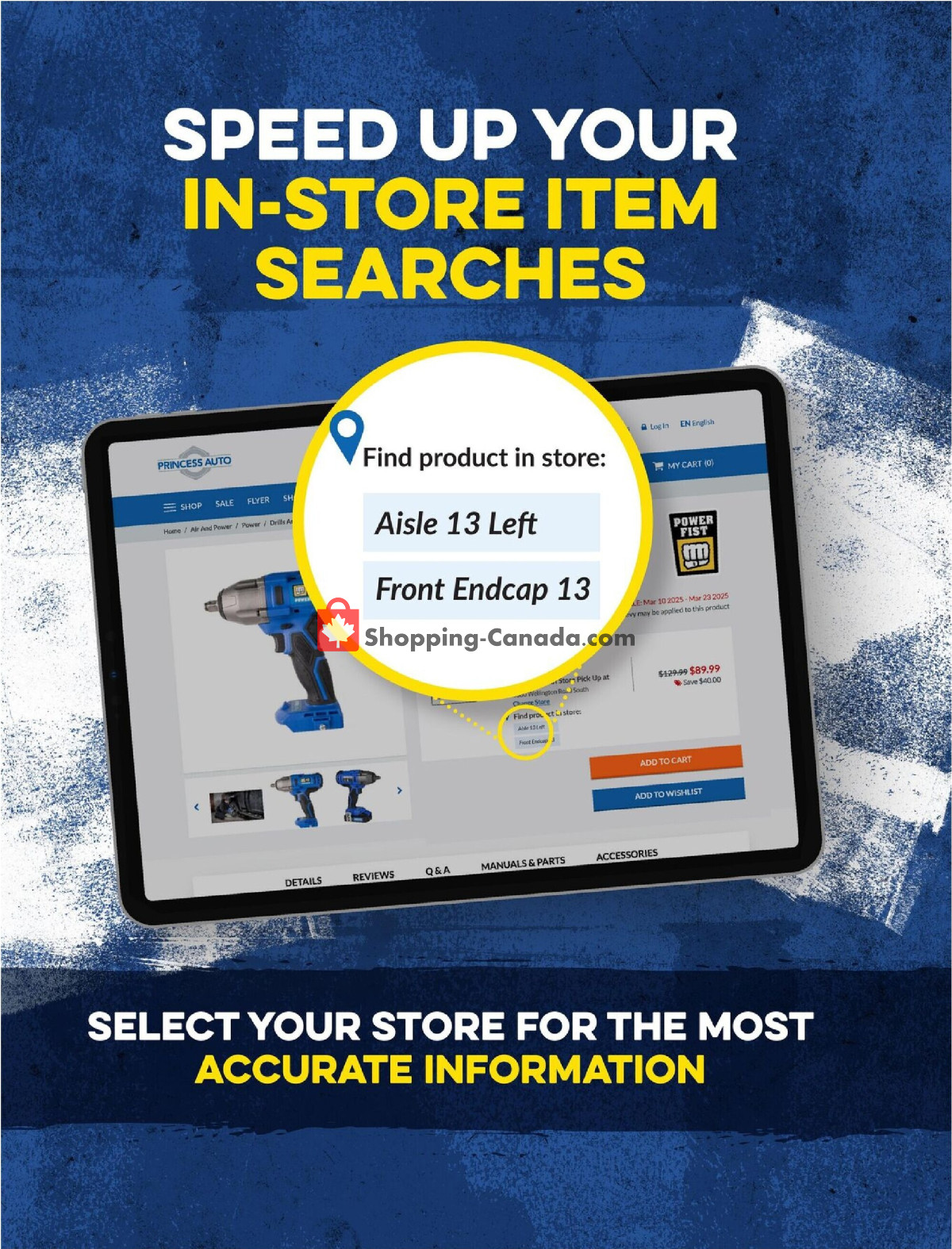 Princess Auto flyer from Tuesday April 21, 2026 to Wednesday April 21, 2027 - page 22