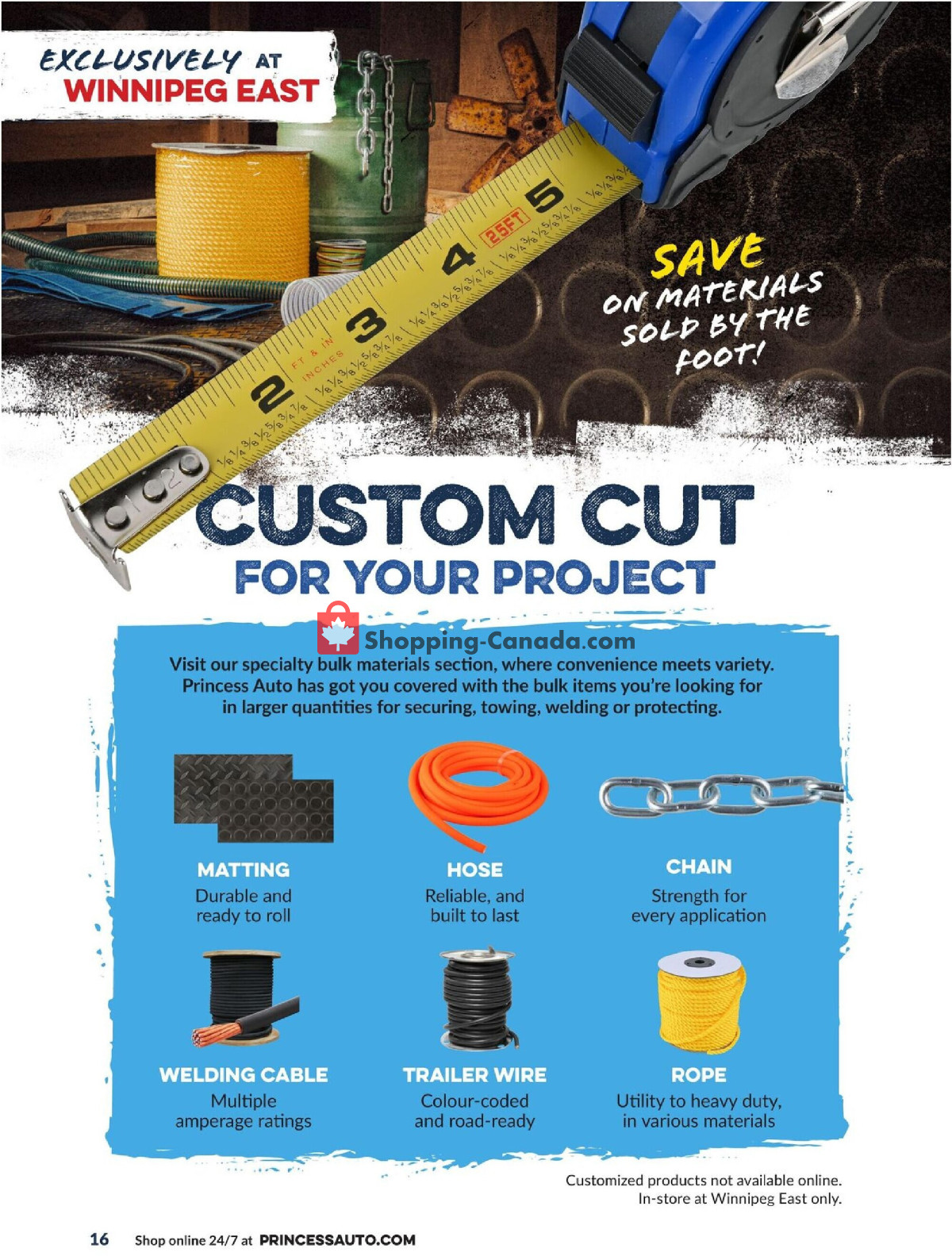 Princess Auto flyer from Monday May 11, 2026 to Thursday December 31, 2026 - page 16