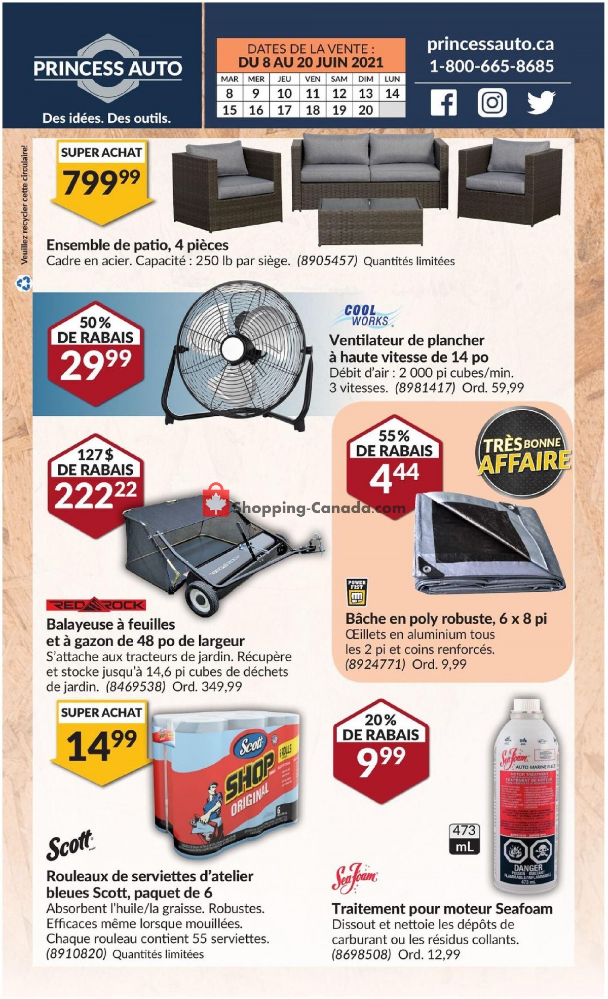 Princess Auto flyer from Tuesday June 8, 2021 to Sunday June 20, 2021 - page 68