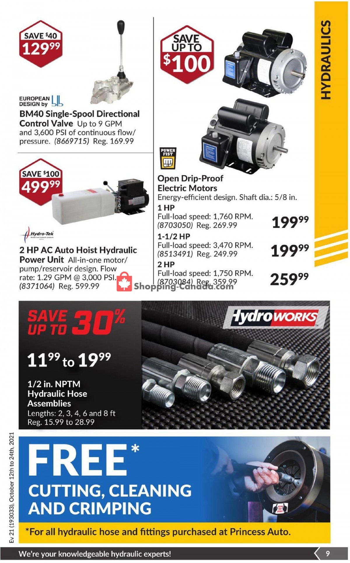 Princess Auto flyer from Tuesday October 12, 2021 to Sunday October 24, 2021 - page 18