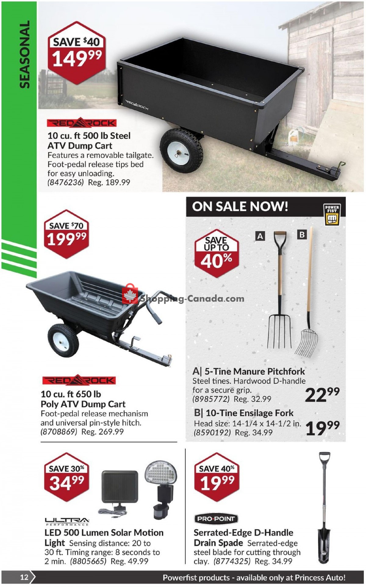 Princess Auto flyer from Tuesday October 12, 2021 to Sunday October 24, 2021 - page 21