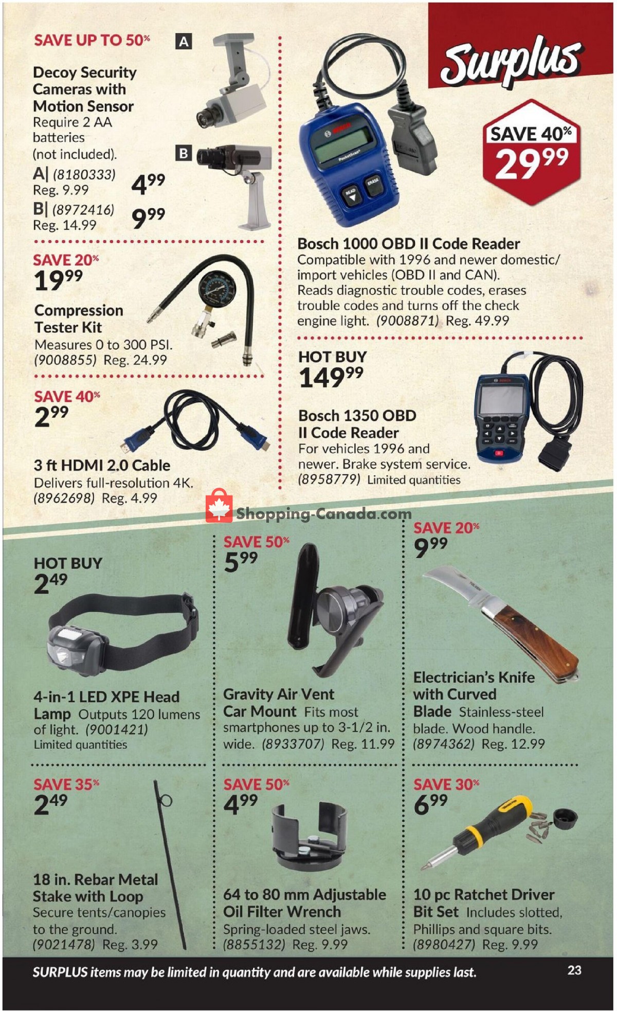 Princess Auto flyer from Tuesday October 12, 2021 to Sunday October 24, 2021 - page 32