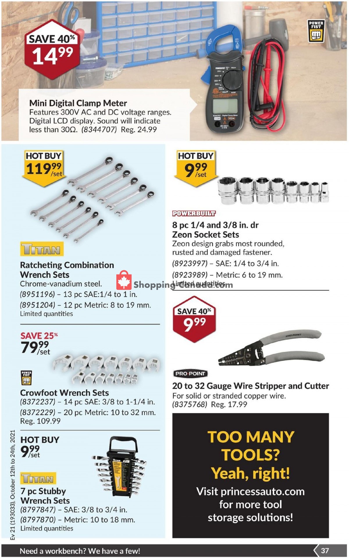Princess Auto flyer from Tuesday October 12, 2021 to Sunday October 24, 2021 - page 46