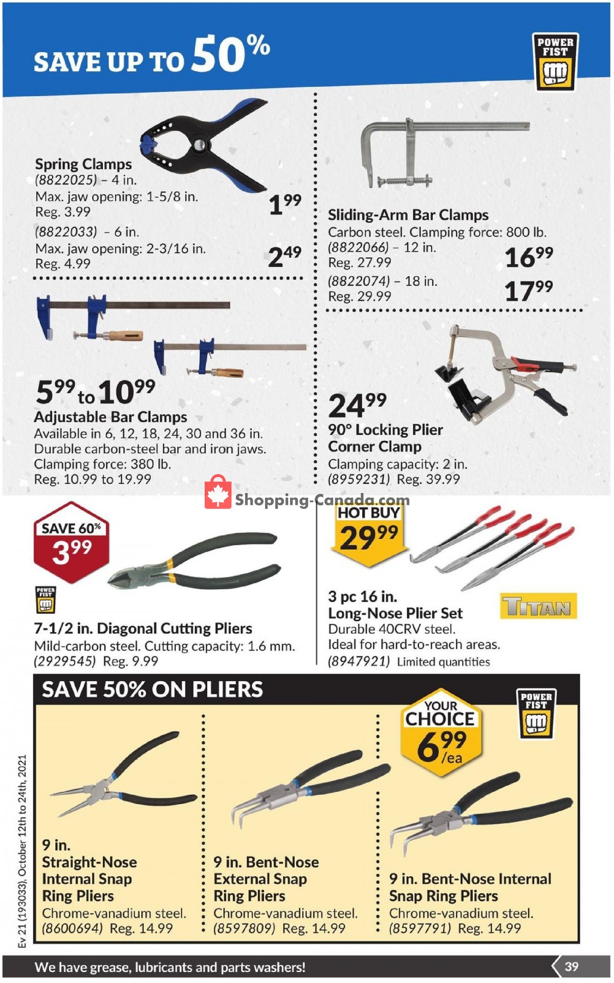 Princess Auto flyer from Tuesday October 12, 2021 to Sunday October 24, 2021 - page 48