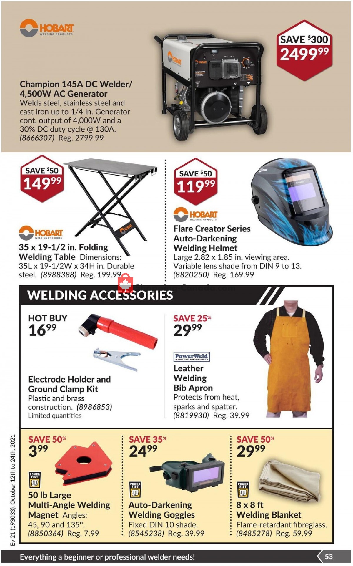 Princess Auto flyer from Tuesday October 12, 2021 to Sunday October 24, 2021 - page 62