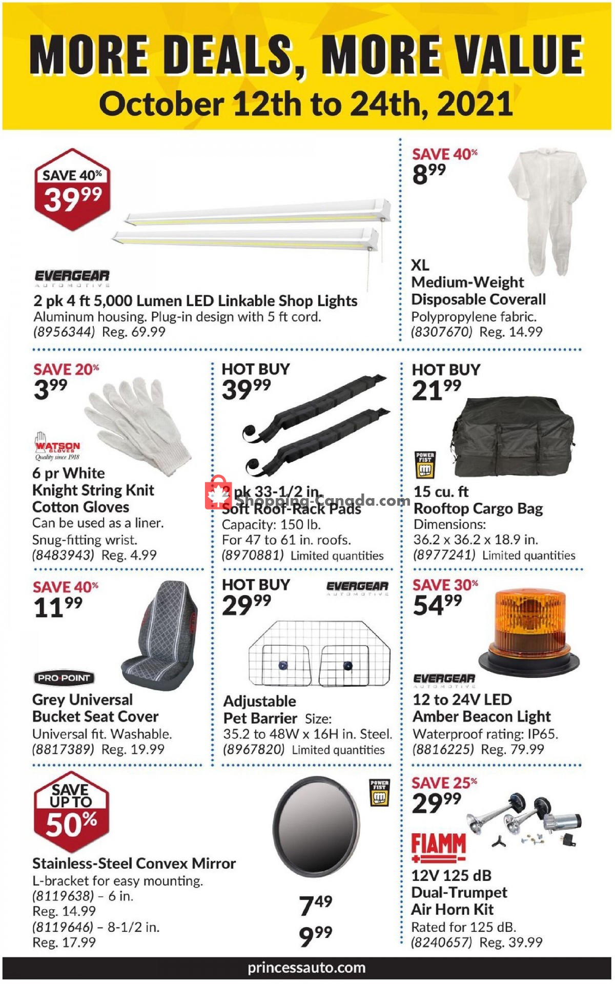 Princess Auto flyer from Tuesday October 12, 2021 to Sunday October 24, 2021 - page 70