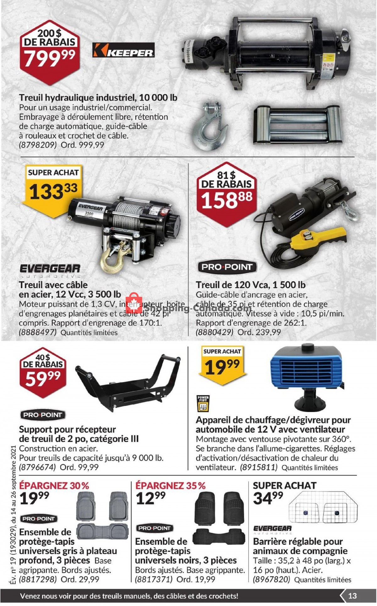 Princess Auto flyer from Tuesday September 14, 2021 to Sunday September 26, 2021 - page 21