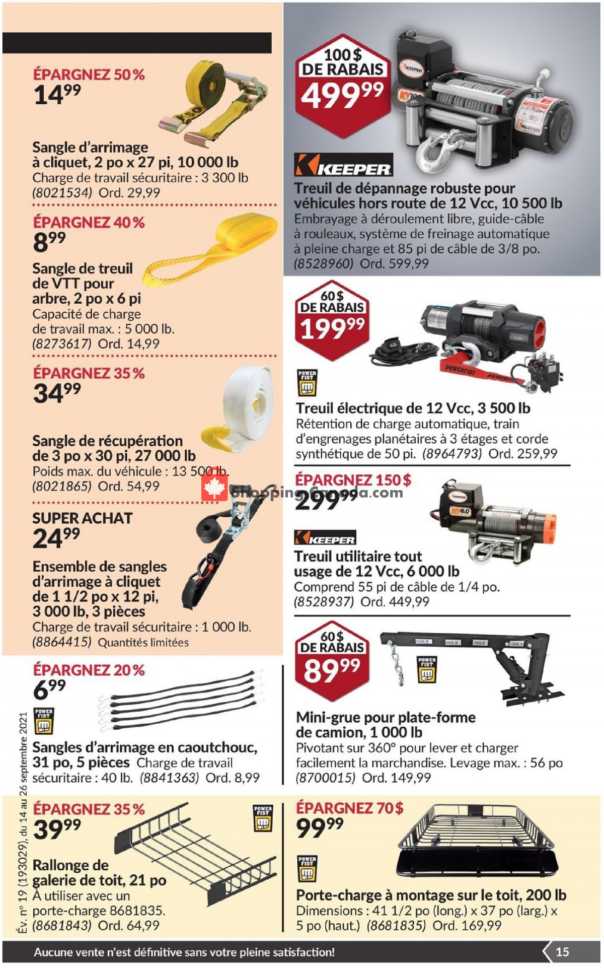 Princess Auto flyer from Tuesday September 14, 2021 to Sunday September 26, 2021 - page 23