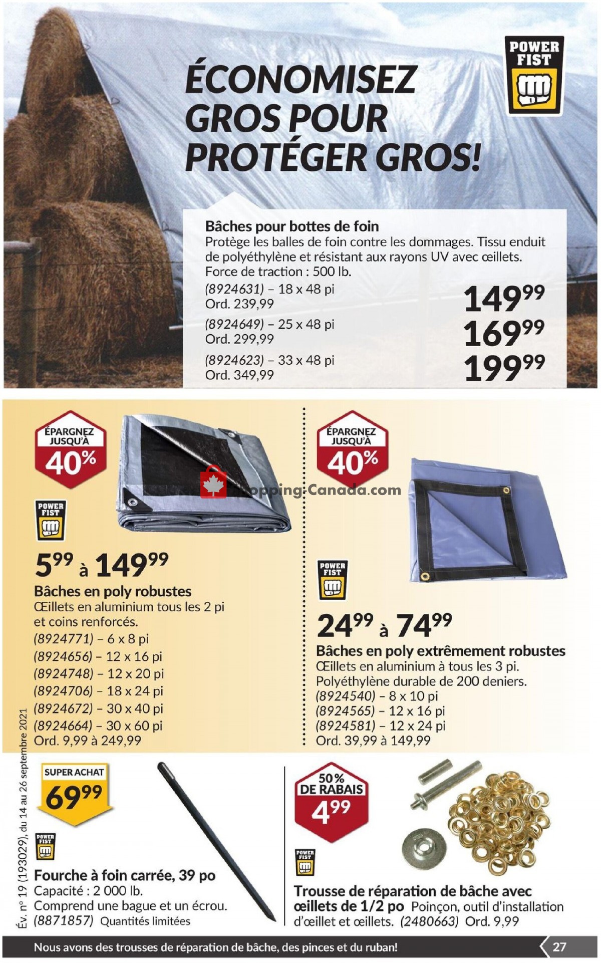 Princess Auto flyer from Tuesday September 14, 2021 to Sunday September 26, 2021 - page 35