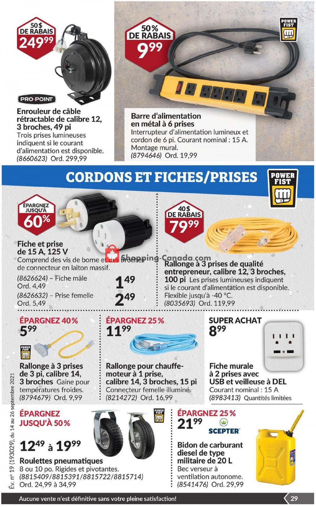 Princess Auto flyer from Tuesday September 14, 2021 to Sunday September 26, 2021 - page 37
