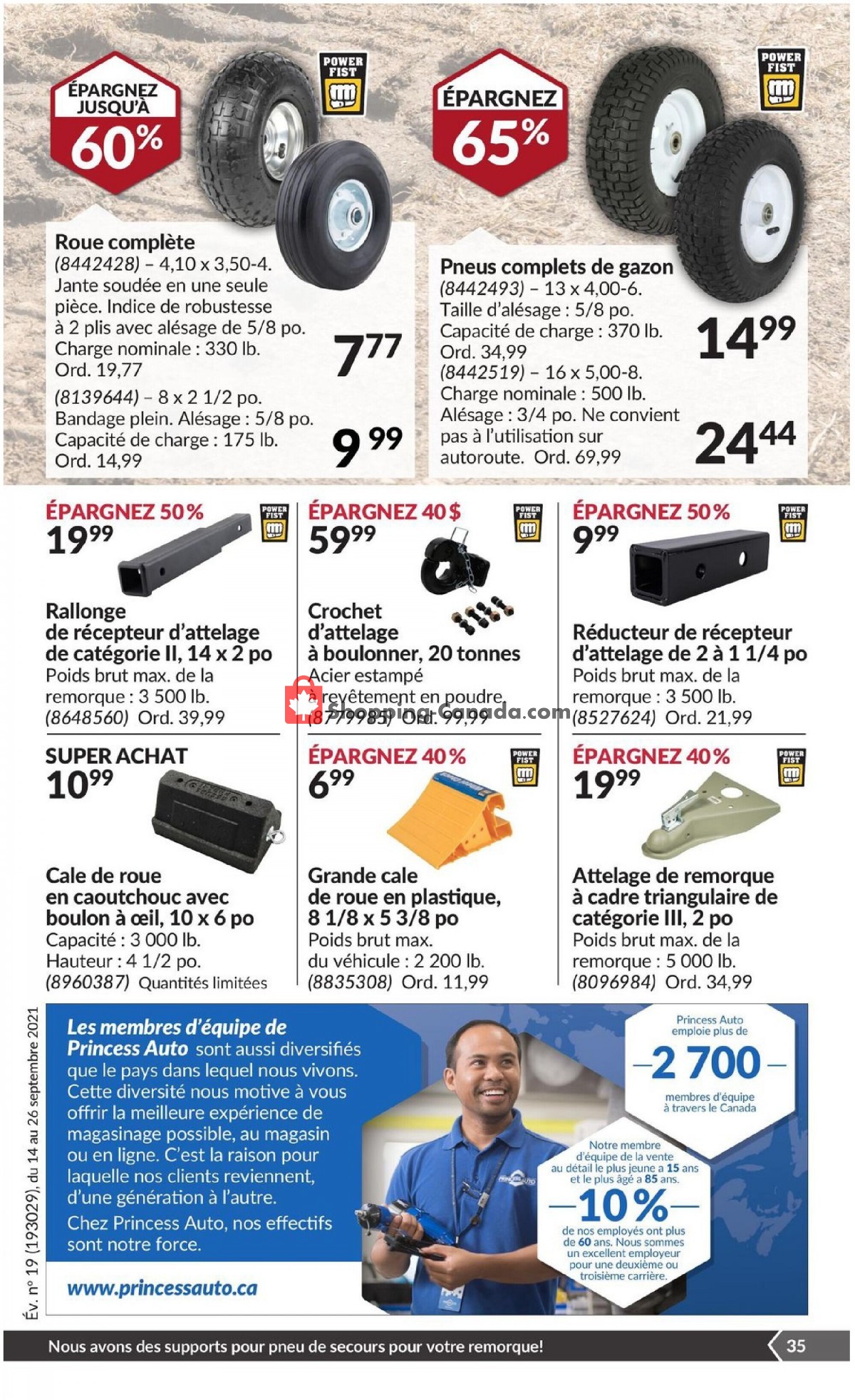 Princess Auto flyer from Tuesday September 14, 2021 to Sunday September 26, 2021 - page 43