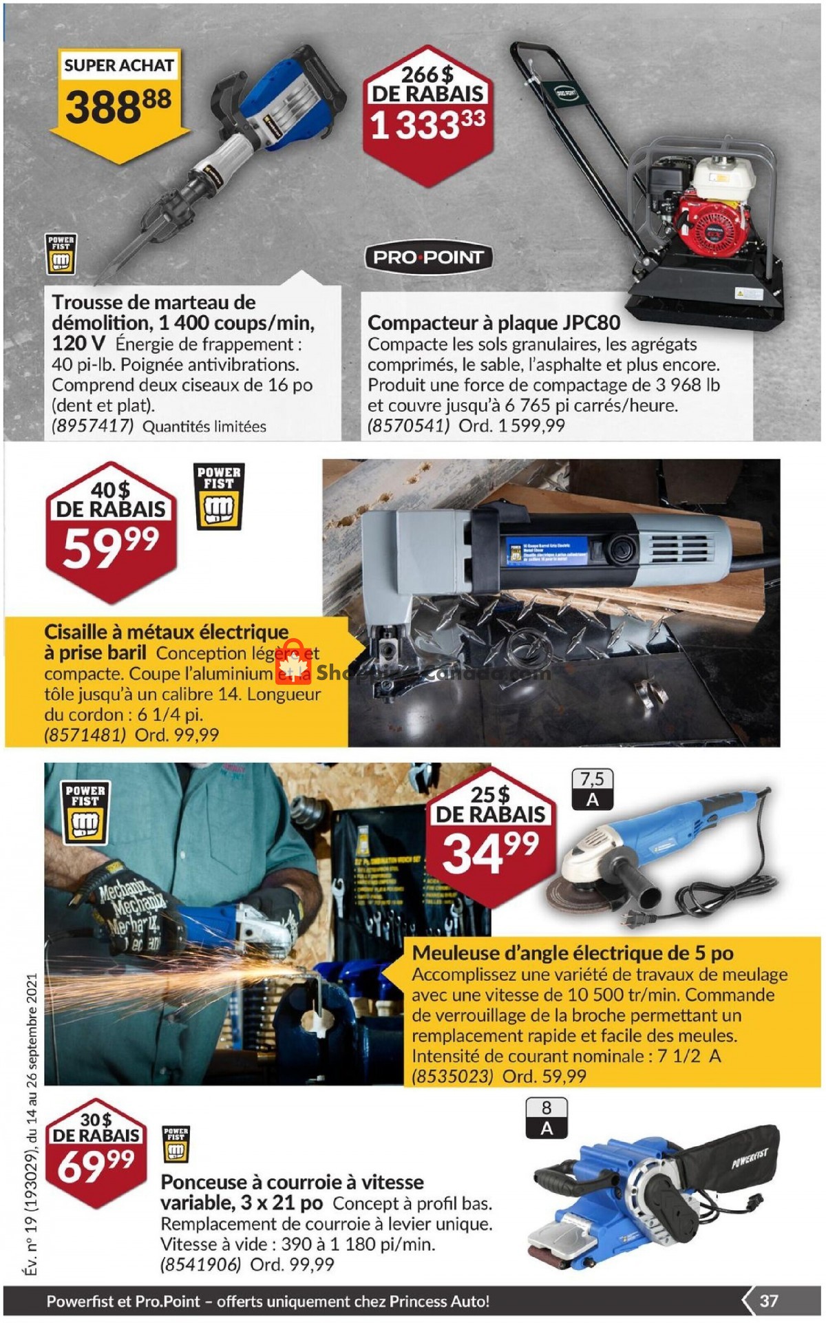 Princess Auto flyer from Tuesday September 14, 2021 to Sunday September 26, 2021 - page 45