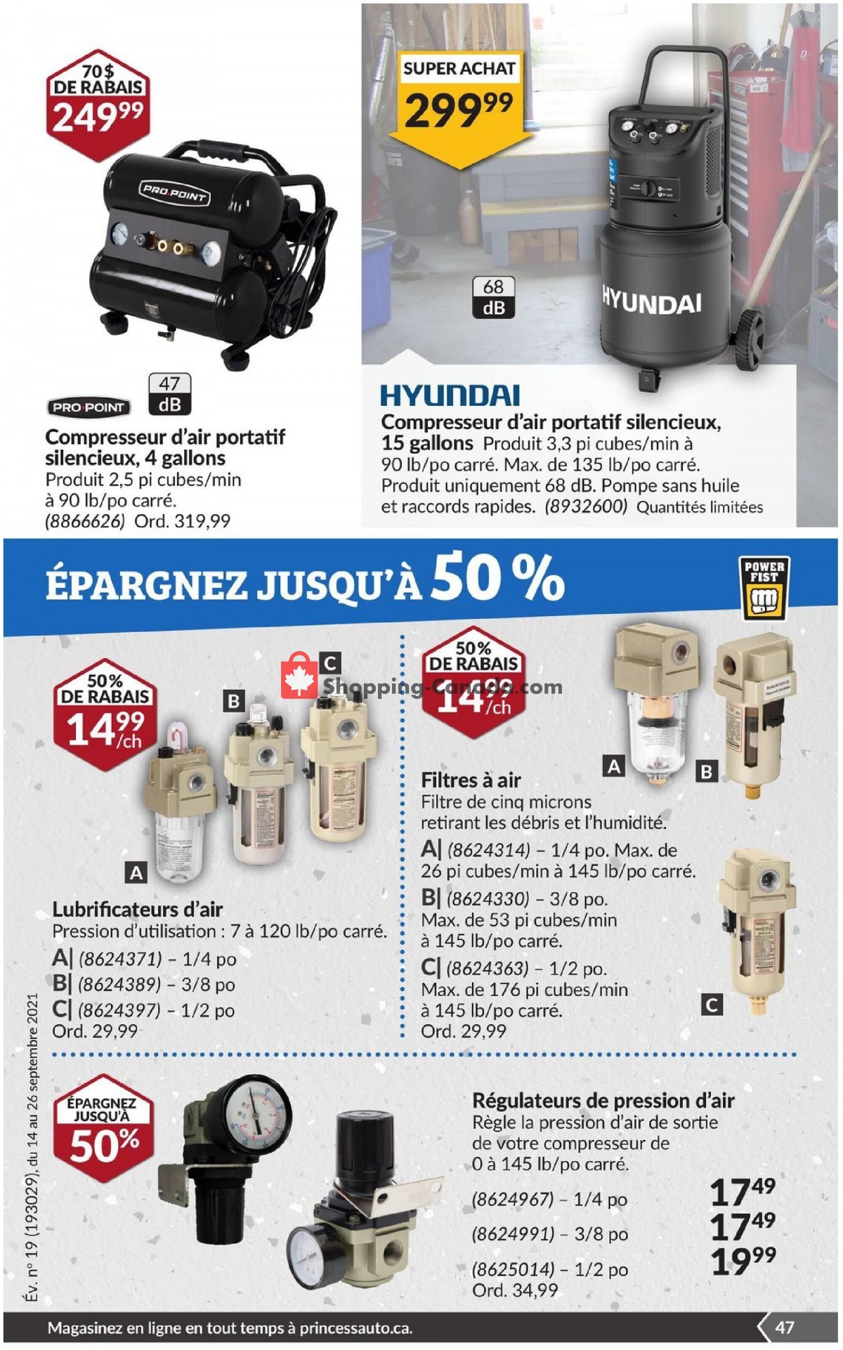 Princess Auto flyer from Tuesday September 14, 2021 to Sunday September 26, 2021 - page 55