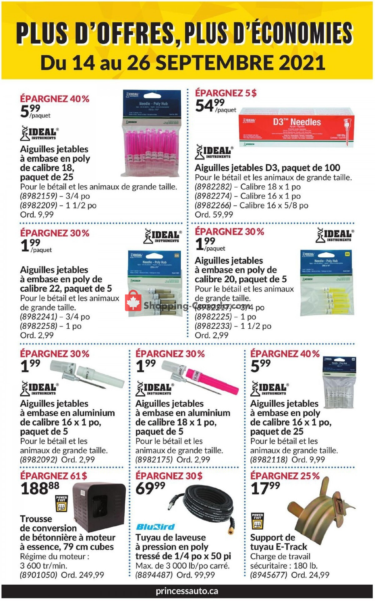 Princess Auto flyer from Tuesday September 14, 2021 to Sunday September 26, 2021 - page 76