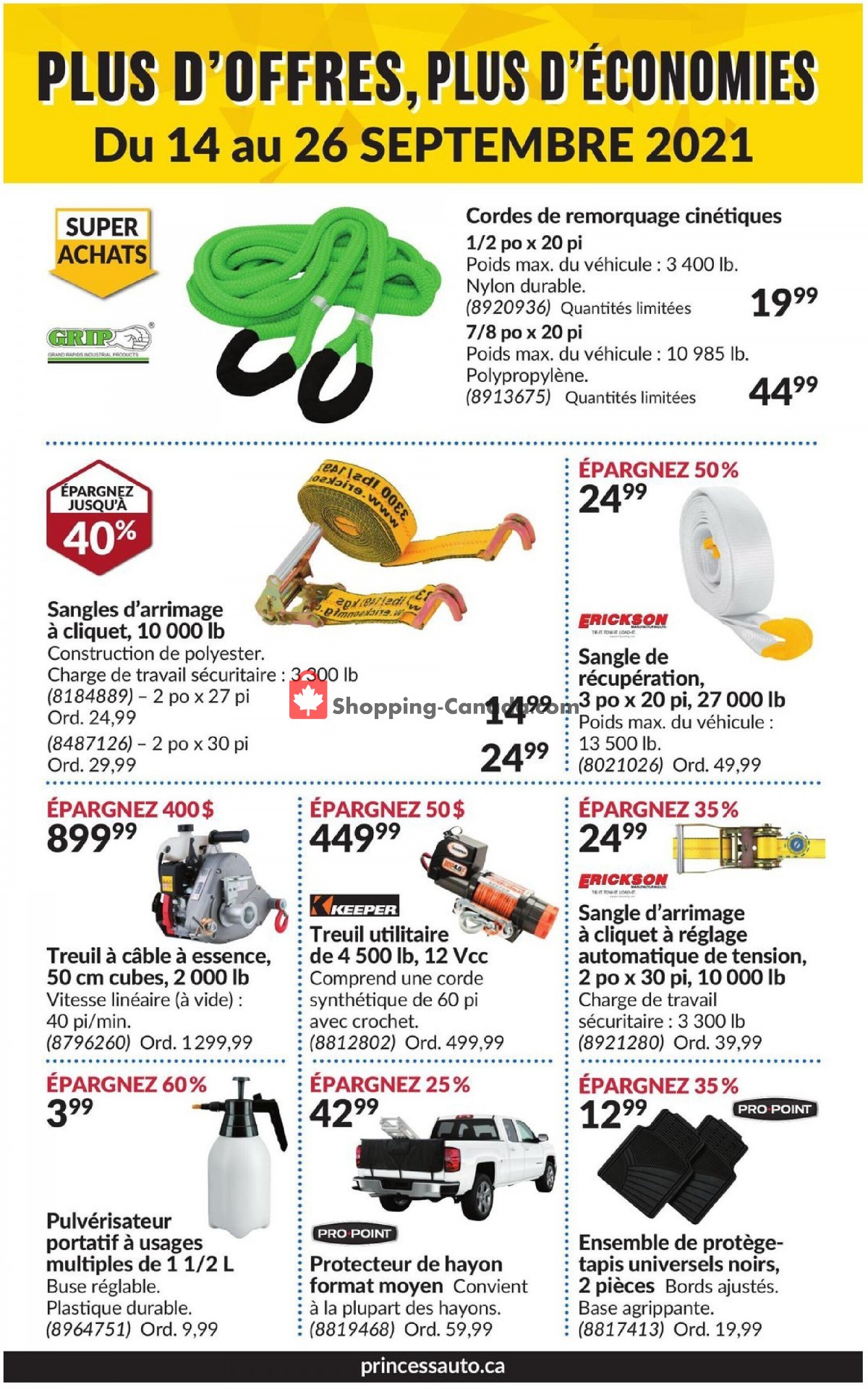 Princess Auto flyer from Tuesday September 14, 2021 to Sunday September 26, 2021 - page 78