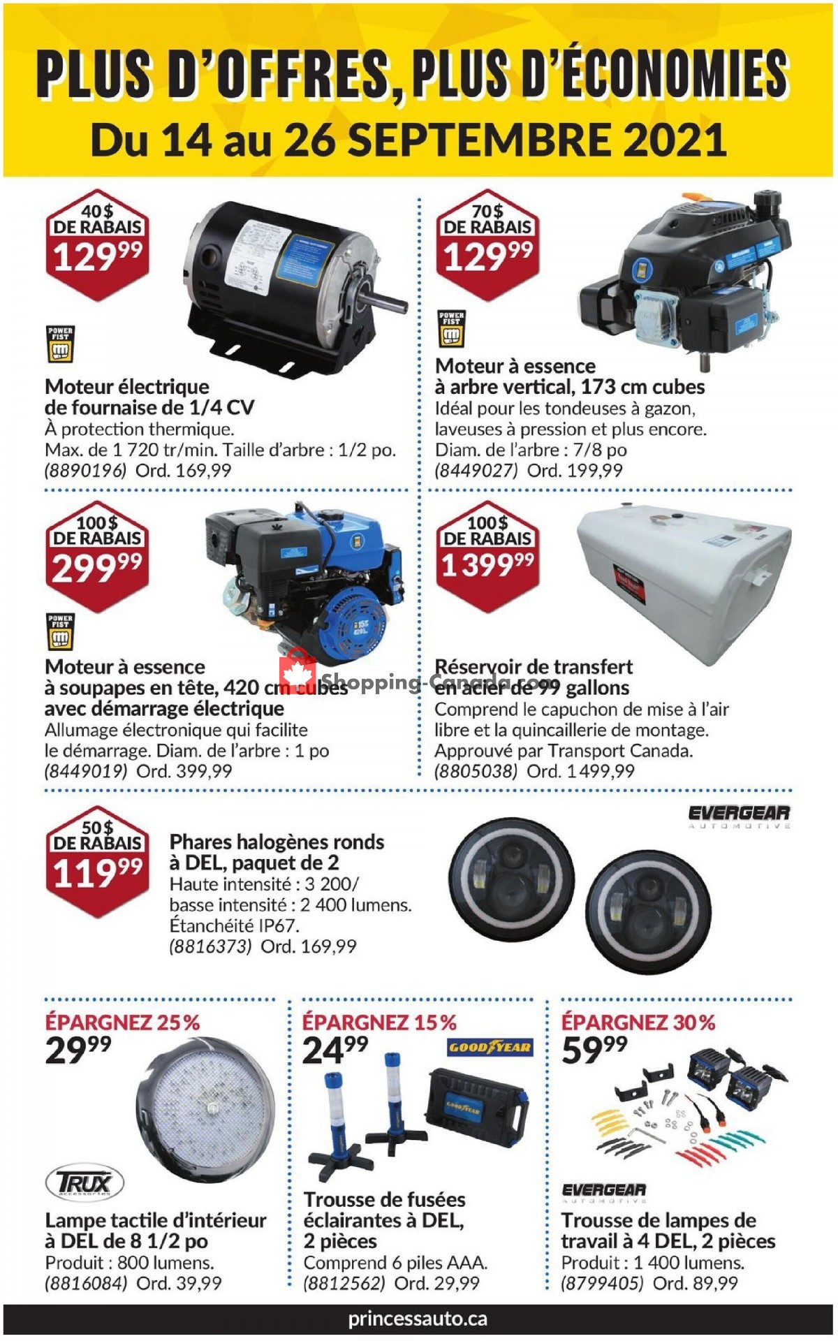 Princess Auto flyer from Tuesday September 14, 2021 to Sunday September 26, 2021 - page 79