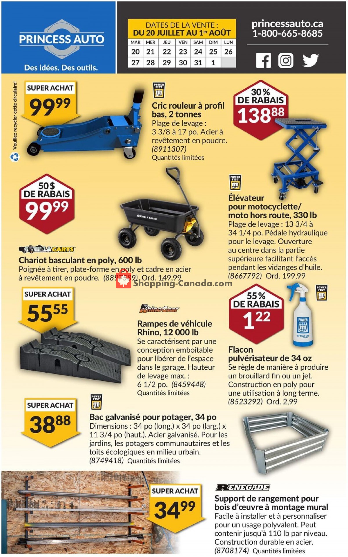 Princess Auto flyer from Tuesday July 20, 2021 to Sunday August 1, 2021 - page 2