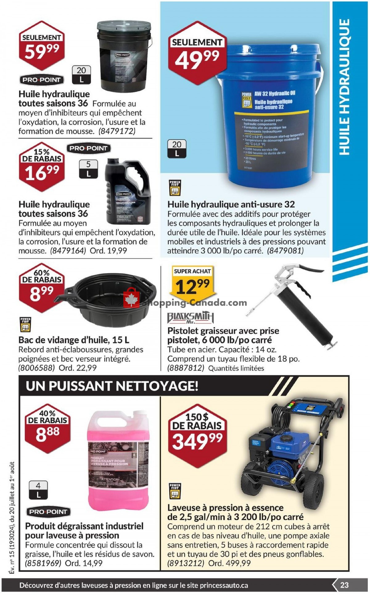 Princess Auto flyer from Tuesday July 20, 2021 to Sunday August 1, 2021 - page 29
