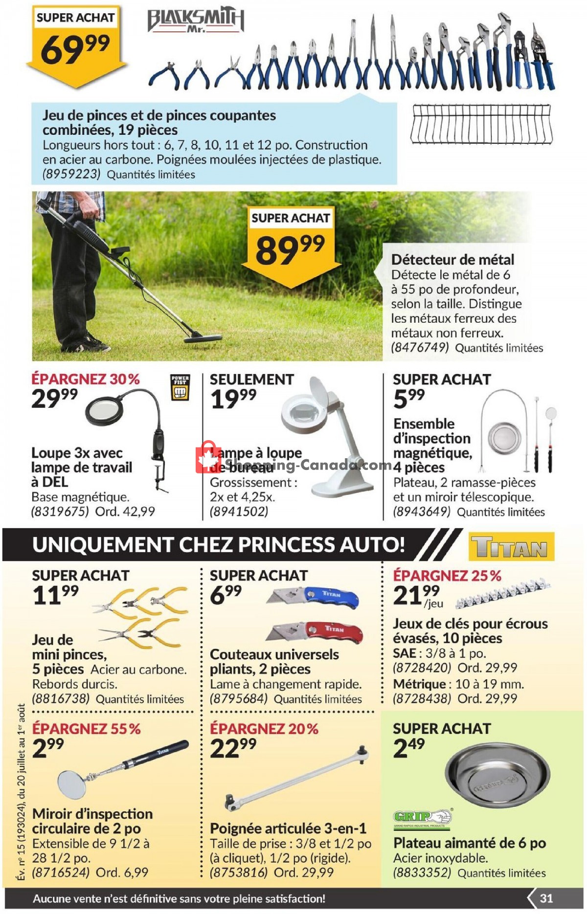Princess Auto flyer from Tuesday July 20, 2021 to Sunday August 1, 2021 - page 37