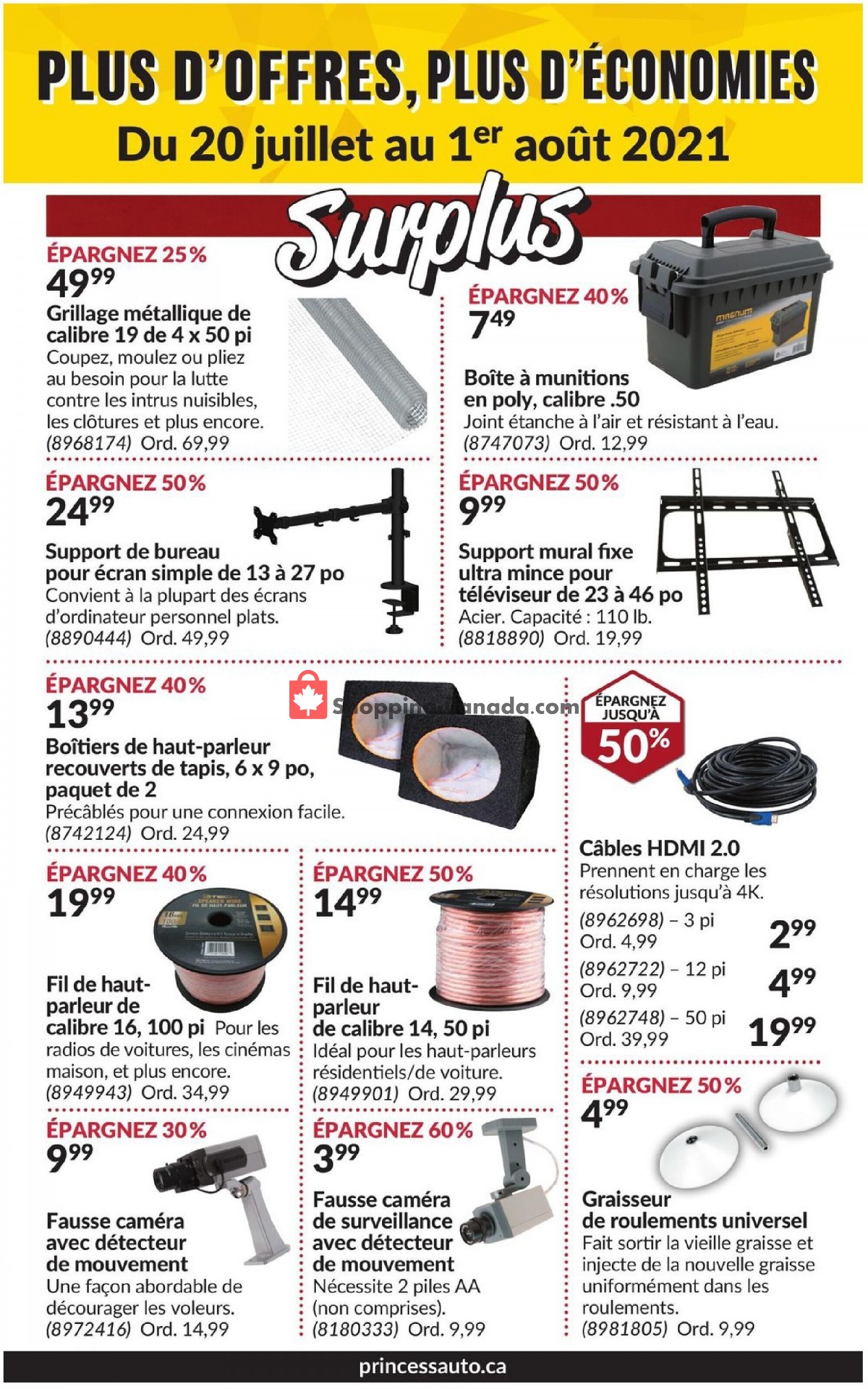 Princess Auto flyer from Tuesday July 20, 2021 to Sunday August 1, 2021 - page 70