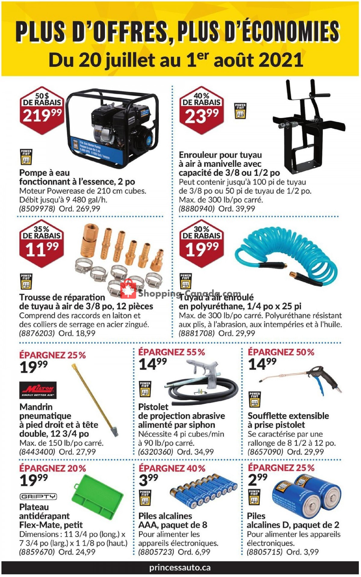 Princess Auto flyer from Tuesday July 20, 2021 to Sunday August 1, 2021 - page 73