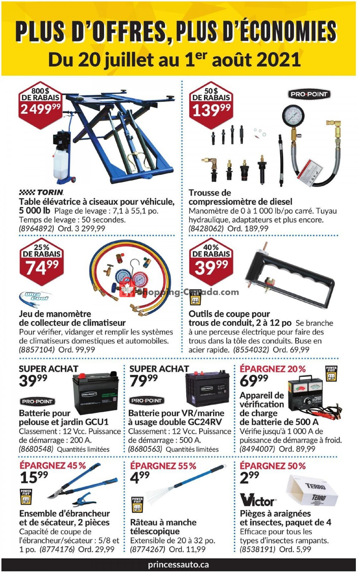 Princess Auto flyer from Tuesday July 20, 2021 to Sunday August 1, 2021 - page 74