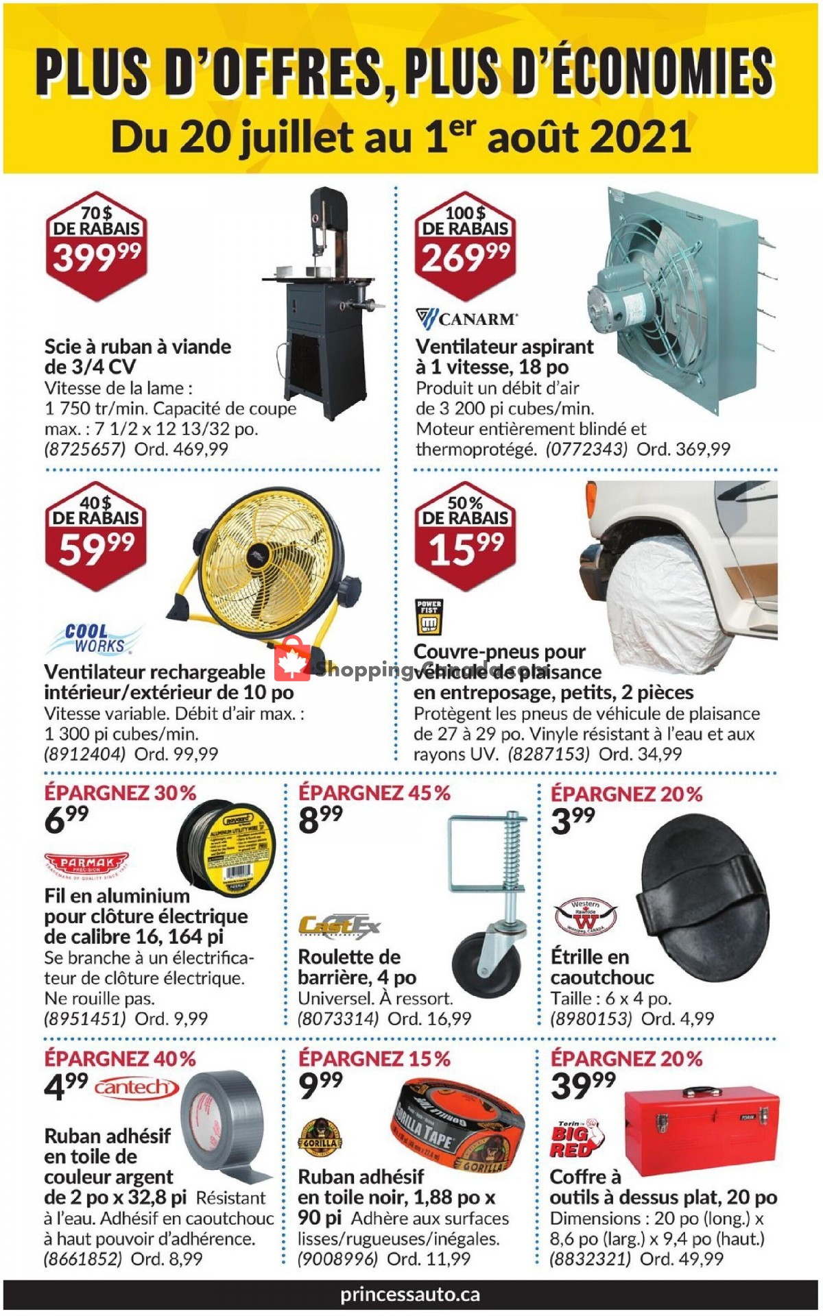 Princess Auto flyer from Tuesday July 20, 2021 to Sunday August 1, 2021 - page 76